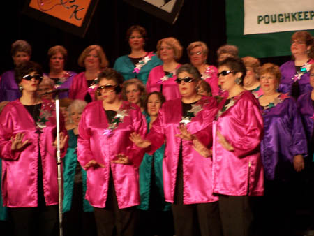 After Hours singing an Elvis Medley on the Evergreen 2006 show - I Believe in Music 